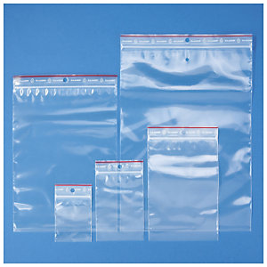 500 Sachets Zip Plastique Transparent , Sac Congelation Zip