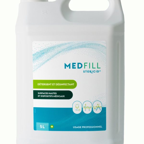 124300 Détergent Désinfectant MEDFILL Stéridis bidon 5 L