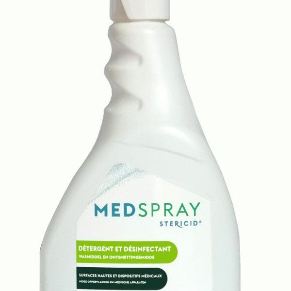 124301 Spray Détergent Désinfectant MEDSPRAY Stéridis 750 ml