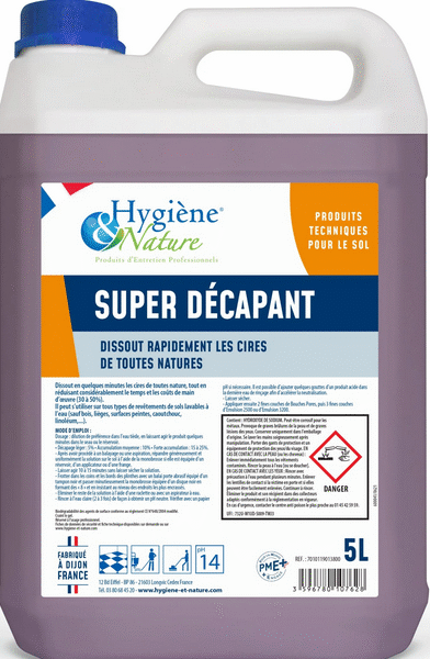 18A42 SUPER DÉCAPANT  bidon 5 L