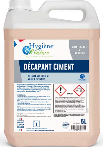18A50 DÉCAPANT CIMENT  Tiros  bidon 5 L